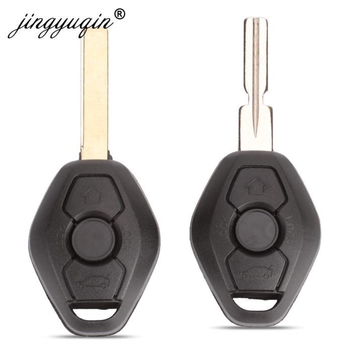 jingyuqin Replacement Car Remote Key Shell for BMW EWS 1/3/5/7 Series X3 X5 Z3 Z4 HU58 Hu92 Blade k