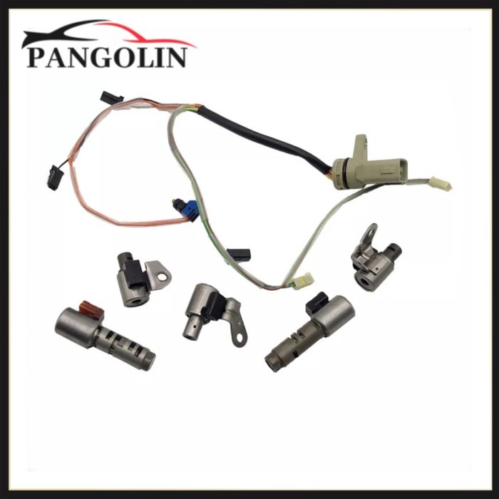 Transimission Solenoid Kit With Harness U340E U341E U341F For Toyota Corolla Transmission Drivetrai