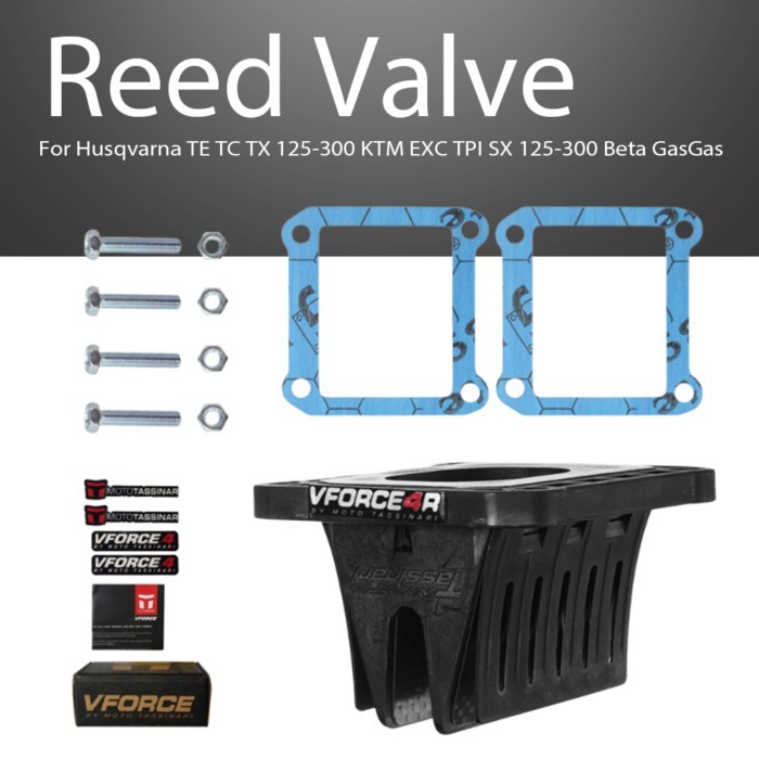 Motorcycle V Force 4 V4R26 Reed Valve For Husqvarna TE TC TX 125-300 KTM EXC TPI SX 125-300 Beta Ga