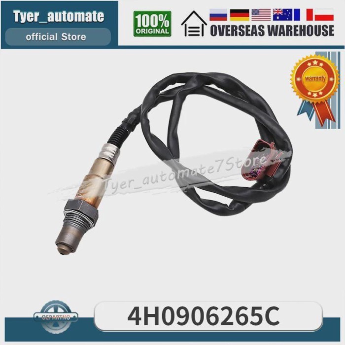 4H0906262M Air Fuel Ratio Lambda O2 Oxygen Sensor For Audi A6 A8 Q7 RS7 S6 S7 S8 Volkswagen CC Pass