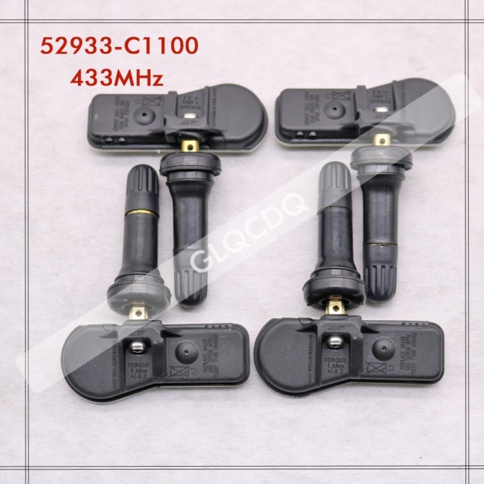 TPMS SENSOR FOR 2018-2024 HYUNDAI SANTA FE (TM) TIRE PRESSURE SENSOR HYUNDAI TPMS 433MHz 52933-C110