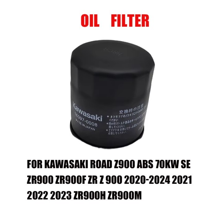 For Kawasaki Road Z900 ABS 70kW SE ZR900 ZR900F ZR Z 900 2020-2024 2021 2022 2023 ZR900H ZR900M Oil