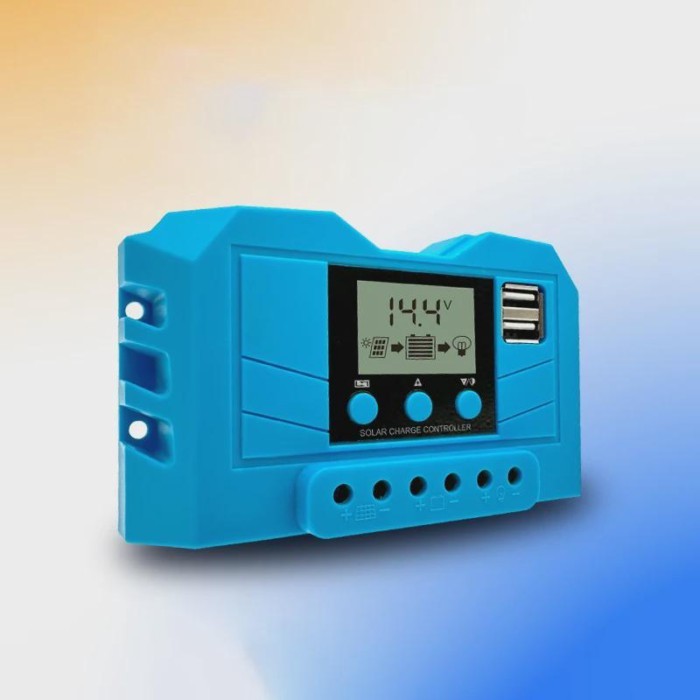 12V/24V 30A Solar Charge Controller Voltage Regulator Fully Automatic Universal Household Street La