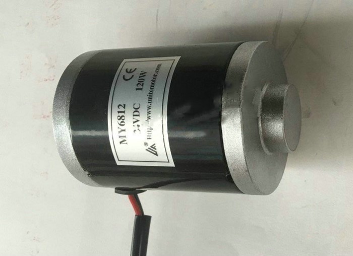DC12V/24V 80W/100W/120W 2800rpm MY6812 Small permanent magnet carbon brush motor Electric scooter/D