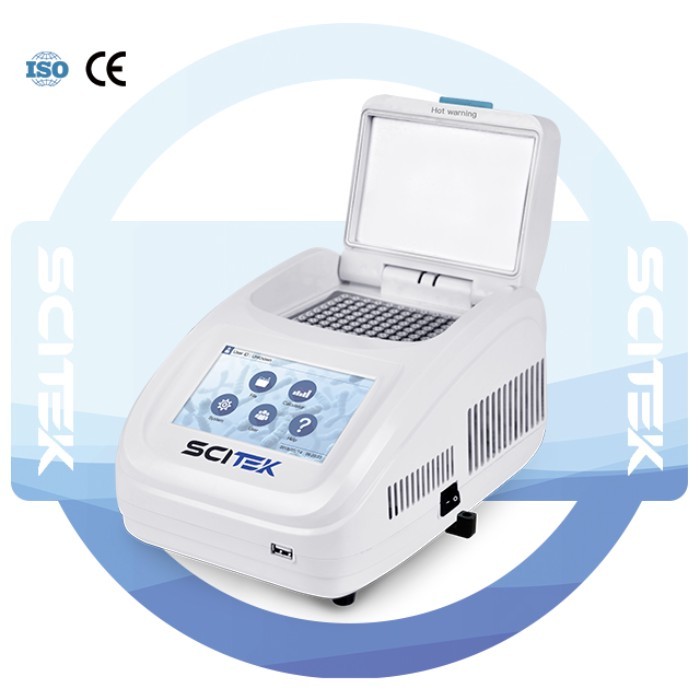 96x0.2ml Economical PCR Analysis Thermal Cycler Test Machine for Gene Amplification