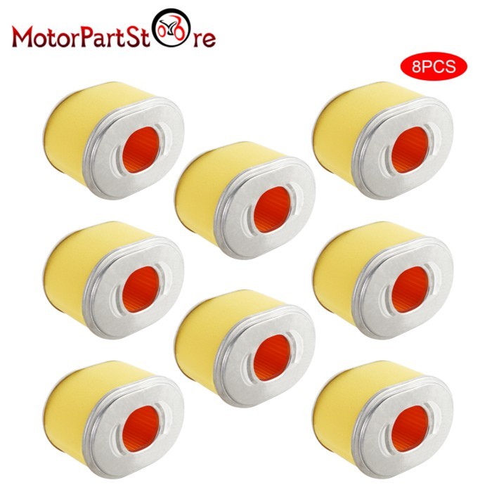8pcs Air Filter Cleaner for Honda GX110 GX120 GX140 GX160 GX200 5.5HP 6.5HP Engine 17210-ZE1-505 17