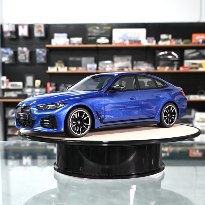 OTTO 1: 18 BMW BMW I4 M50 4 Series รุ่นไฟฟ้าเรซิ่นโมเดลรถยนต์ของสะสม