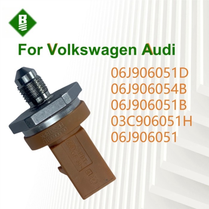 06J906051D Fuel Pressure Sensor for Audi A3 A4 A5 Q5 R8 for VW Jetta Passat Golf Eos Seat 06J906051