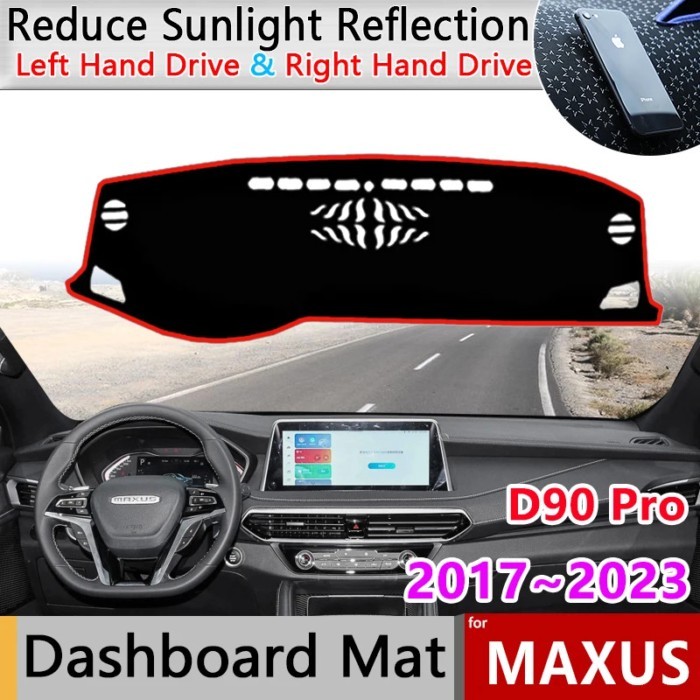 Car Dashboard Cover for LDV Maxus D90 Pro 2017~2023 Dash Board Mat Carpet Liner Pad Anti-Slip Sunsh