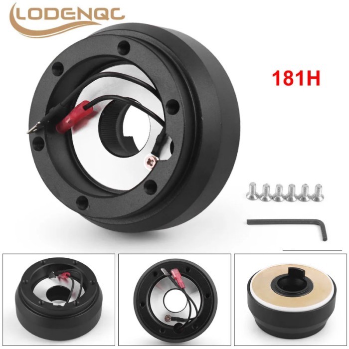 181H Racing Aluminum Steering Wheel Short Hub Adapter Fit For VW Golf For Jetta For Passat For Seat