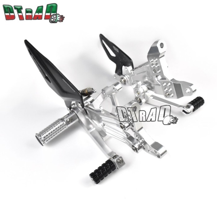 For DUCATI Panigale V4 V4S V4R 2023 2024 Motorcycle CNC Adjustbale Rearsets Rider Rear Foot Rests P