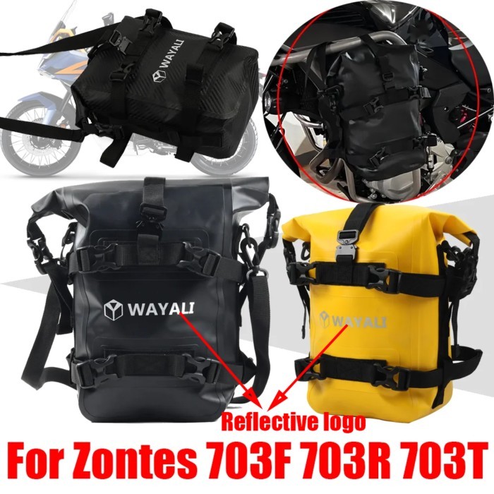 For Zontes 703F F703 703R 703T ZT 703 F R T ZT-703F ZT703 Accessories Frame Crash Bars Bags Waterpr