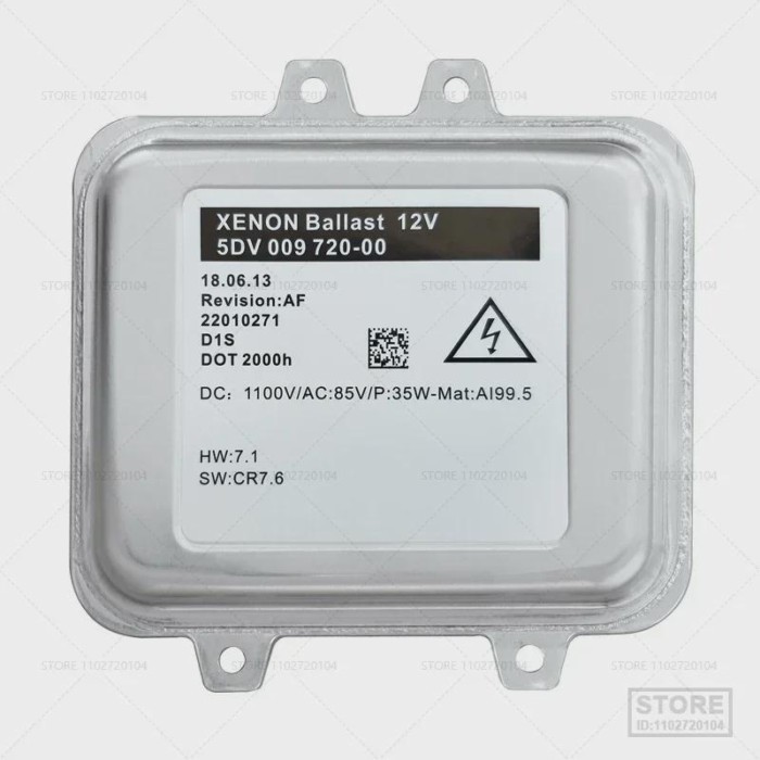 5DV00972000 New Xenon Ballast Control Unit For Opel Astra J Insignia 5DV009720-00 5DV 009 720 00 12