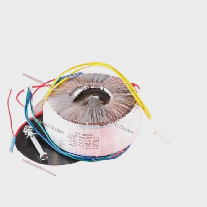 OD-600W Transformer High Power 220V Toroidal Transformer Energy Storage Stud Welding Machine Specia