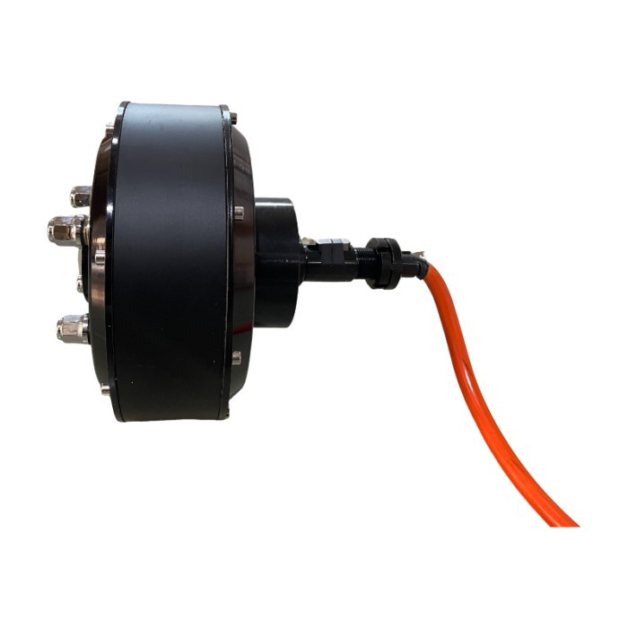 QS205 2000W 45H V3 Electric Car ATV UGV Single Shaft Hub Motor