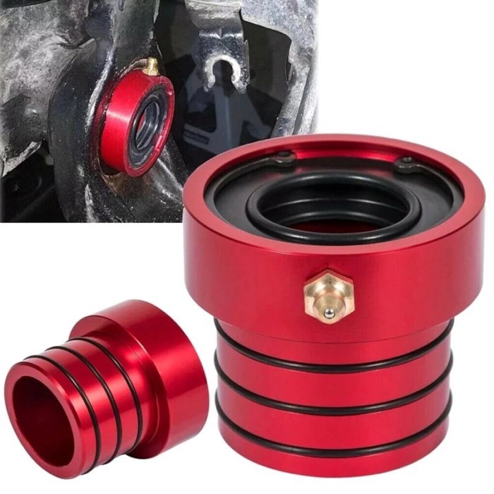 2Pcs 30/44 Aluminum Front Axle Tube Seal Kit MG21103 Replacement For 1984-2001 Jeep Cherokee XJ Wra