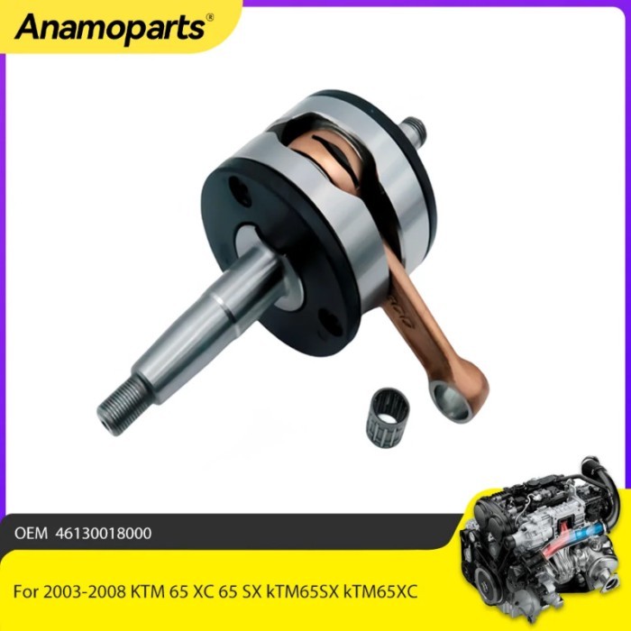 Motor parts Crankshaft assembly Compatible for 2003-2008 KTM 65 XC 65 SX  kTM65XC kTM65SX 461-30-01