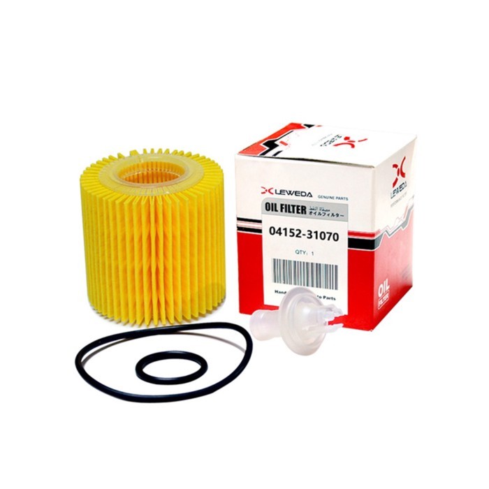 10PCS/LOT 04152-37010 Engine Oil Filter Element For TOYOTA LEXUS 1.8L OE# 04152-YZZA6 / 04152-B1010