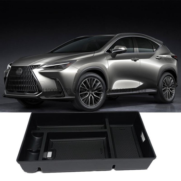 Car Armrest Storage Box For Lexus NX NX350 NX450H NX250 NX350H 2022 Central Control Container Auto