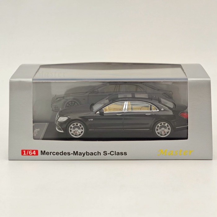 1: 64 Master Benz Maybach Maybach S680 จําลองรถรุ่นราคาต่ําพร้อมสต็อก