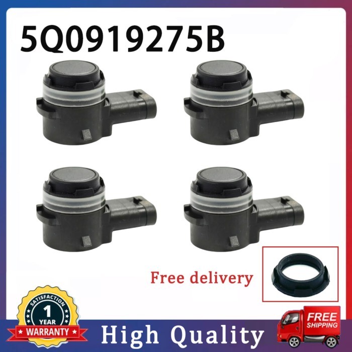 4PCS PDC 5Q0919275B Parking Sensor Car Reversing Assist Radar For Audi A3 A4 For VW Volkswagen Golf