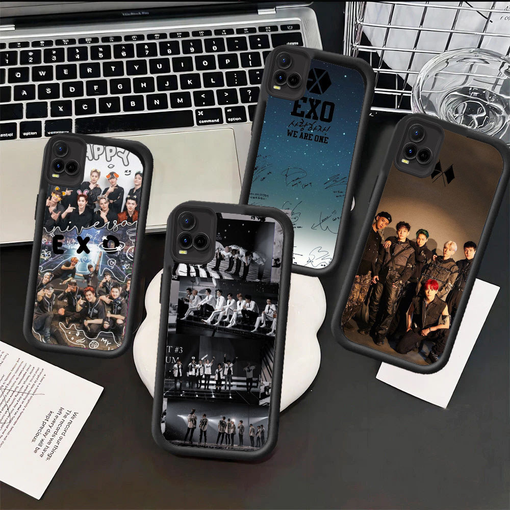 WB48 EXO สําหรับ Hp ชุบ VIVO IQOO V20 S1 Z9X V15 Z9 Y35 V40 Y28 V29E Pro 2024 5G วัสดุ TPU