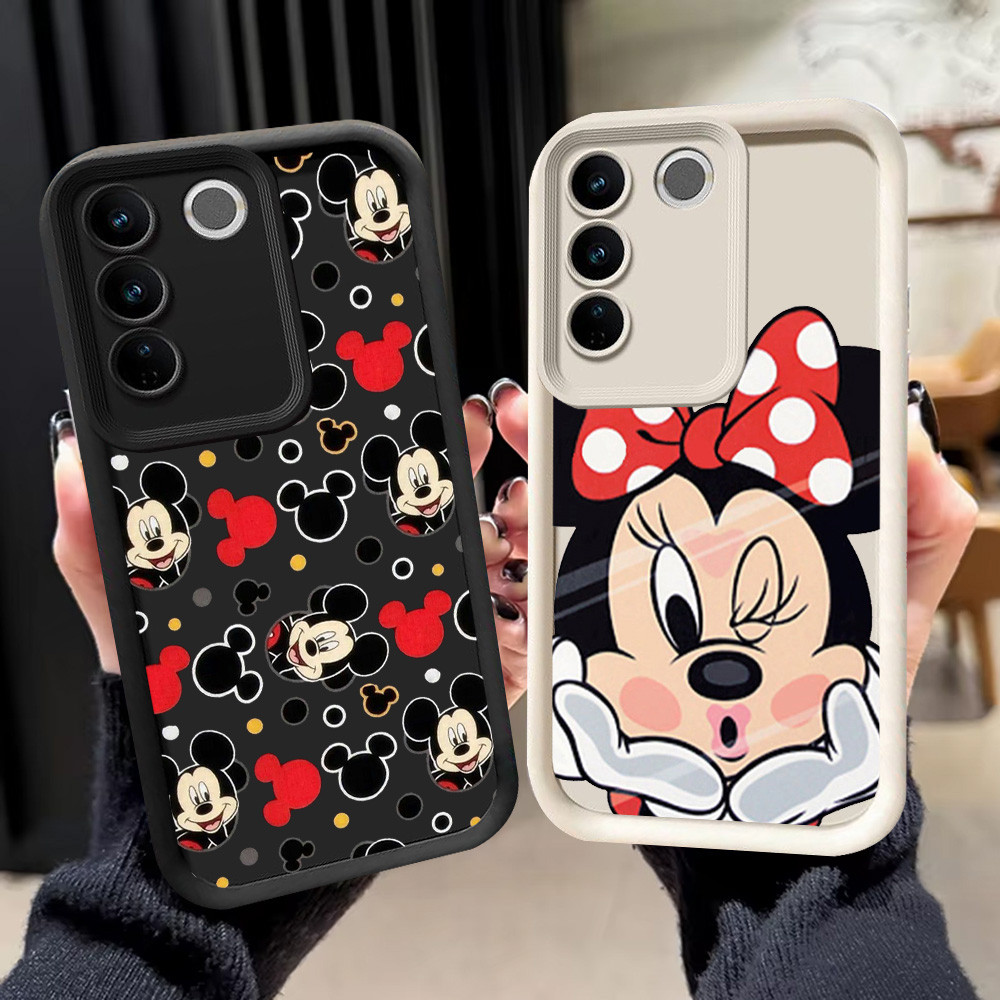 N-6 Mickey Soft Casing สําหรับ VIVO Y81 V29E Y100 V29 Pro Y81s