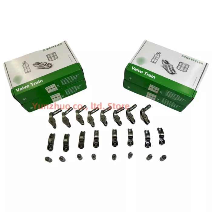 16x INA Intake & Exhaust Rocker Arms Hydraulic Lifters Set For AUDI A4 A6 Q5 2.0 06E 109 409 K 06E