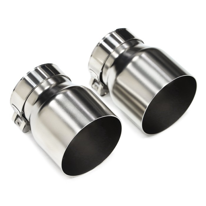 2pcs/lot Stainless Steel Exhaust Tip Tailpipe For BMW G22 G26 420i 430i G20 G21 320i 330i Exhaust S