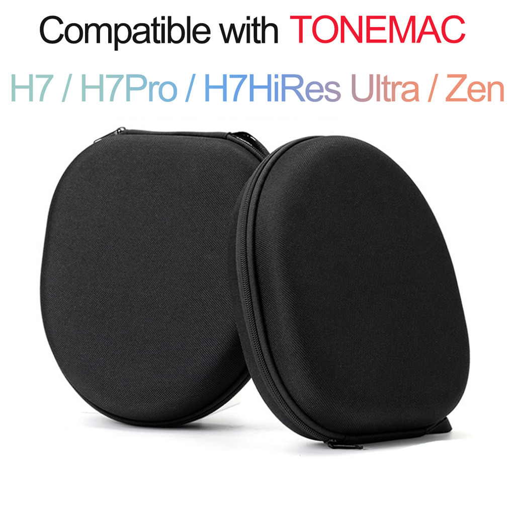 สําหรับ TONEMAC H7 / H7Pro / H7HiRes Ultra / Zen แบบพกพาชุดหูฟังกระเป๋าเดินทางกันกระแทก Hard Shell ก