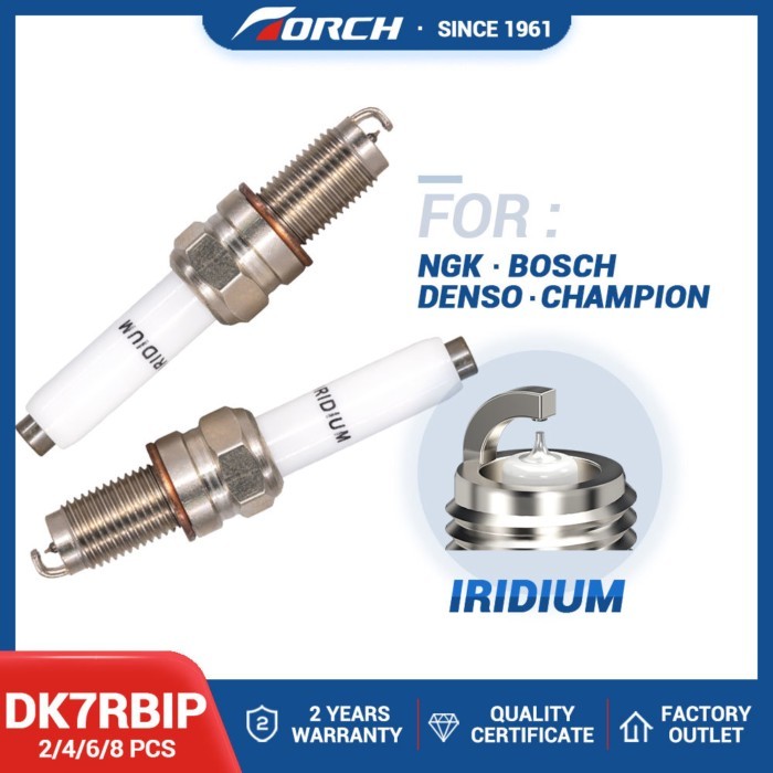 2-8PCS Candles Replace for 94968 PZKER7A8EGS 93231 PZKER7B8EGS Y5KPP332S VW 04E905601 04E905612 Iri