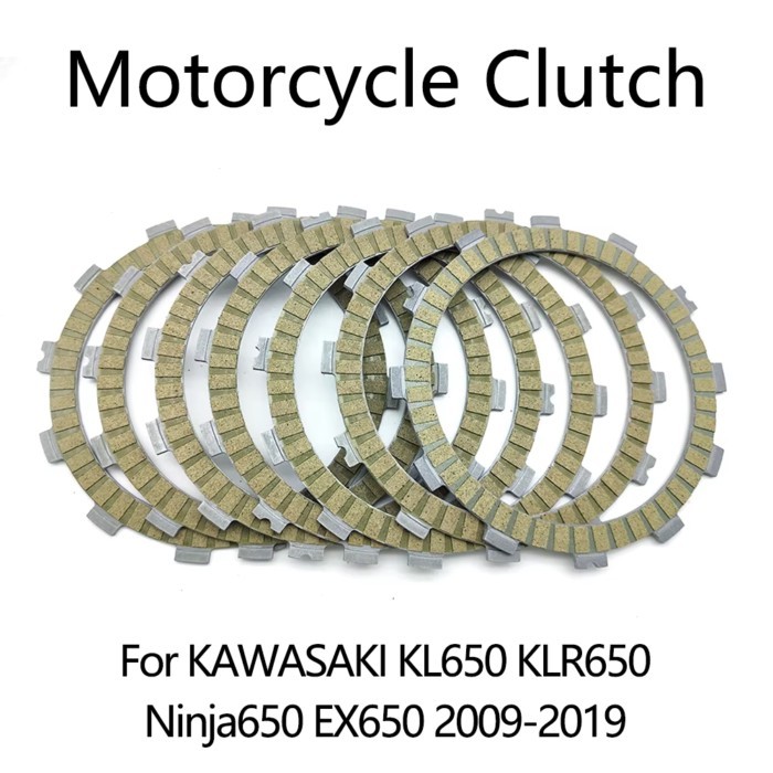 For KAWASAKI Ninja650 EX650 EX Ninja 650 2009-2019 KL650 KLR650 KL KLR 650 Motorcycle Clutch Fricti
