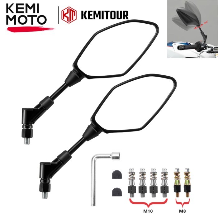 Rearview Mirrors For YAMAHA MT07 MT0 MT10 MT03 MT25 MT01 Motorcycle Rear View Mirror Side Universal