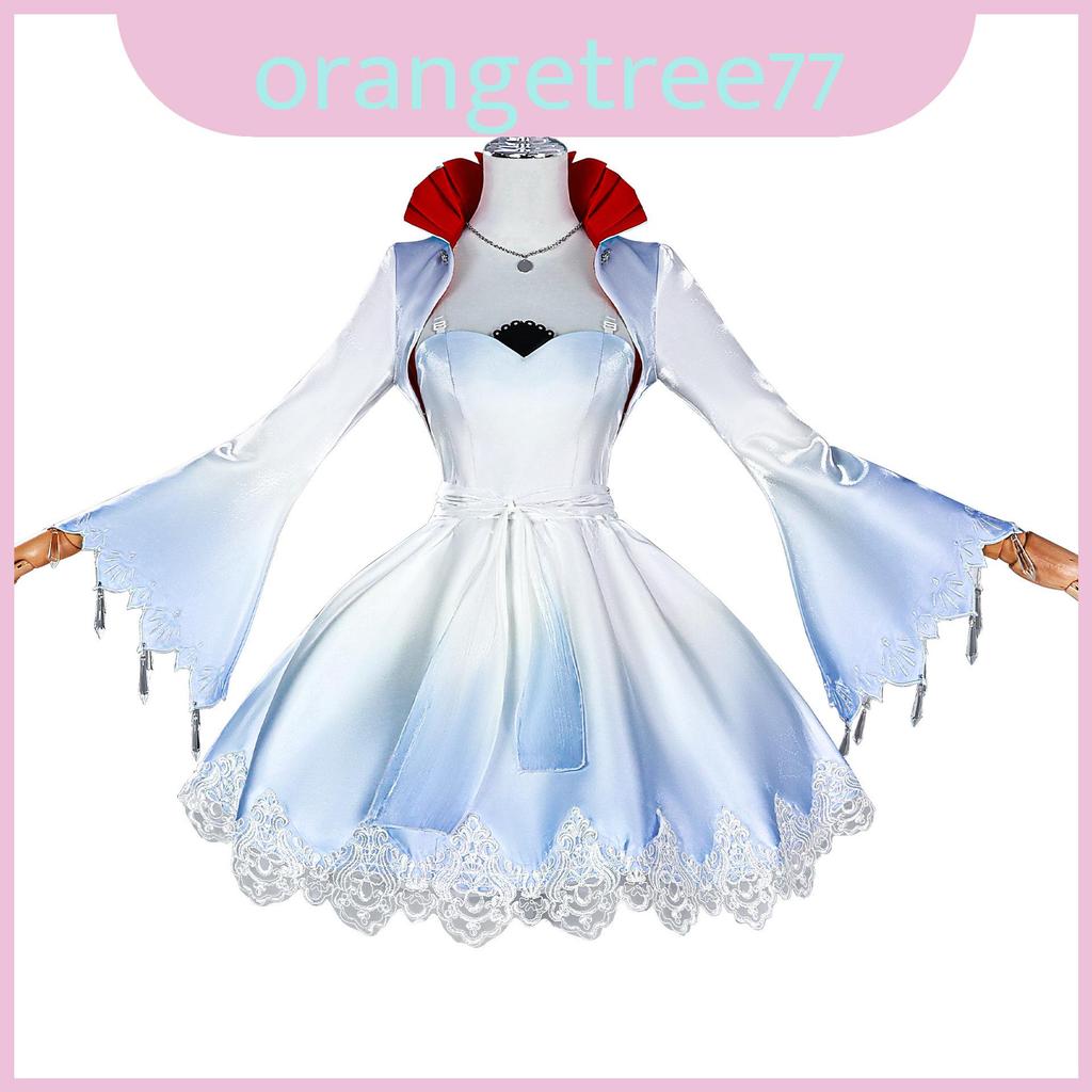 Rwby Rose Ruby Weiss Schnee คอสเพลย์ชุดสําหรับตัวอักษร Rwby พร้อมสไตล์ขี้เล่นสําหรับอะนิเมะและงานปาร