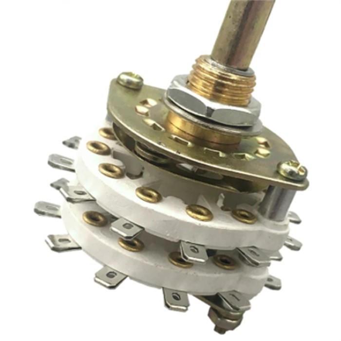 1PC Ceramic Rotary Switch Band Channel Selector 2Layer 2P7T/4P5T/6P3T/4P4T/8P2T/2P8T/2P6T/2P11T KCX
