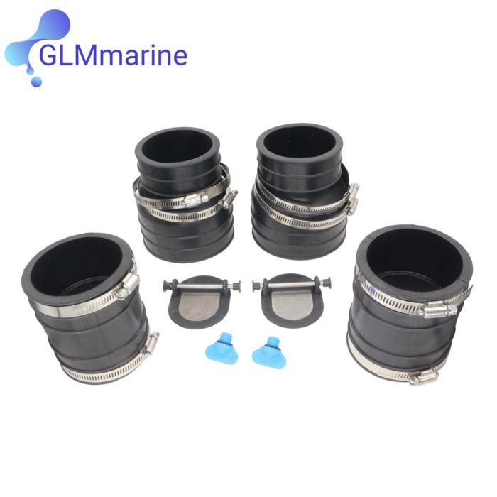 70981A3 32-90949T 3" MerCruiser Model GM V6 V8 WET Joint Sterndrive Exhaust Manifold Bellow Tube