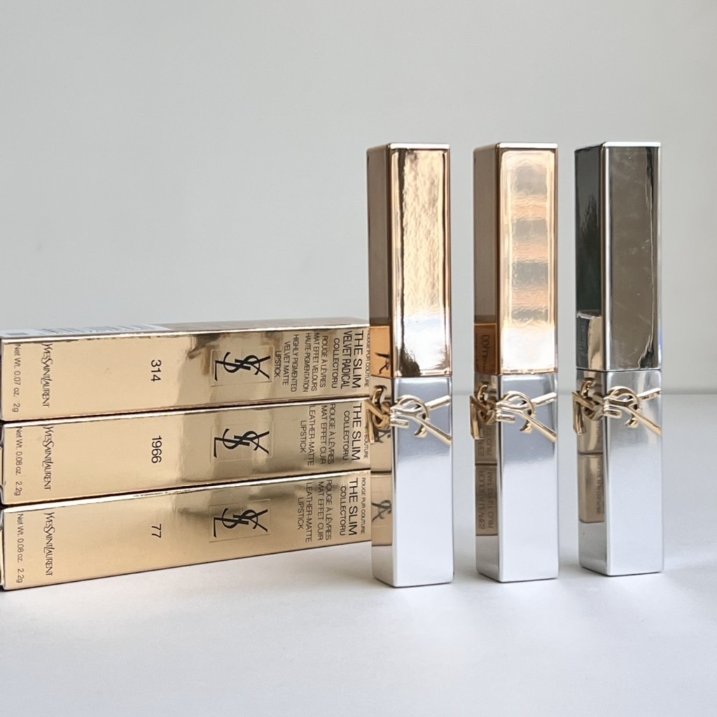 Hot Style Special/35 Tanabata Gold Silver Bar Lipstick!สีเบอร์ 77-1966-314. E5c