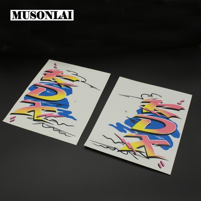 For Kawasaki KDX 125 200 KDX125 KDX200 KDX175 KDX220 KDX250 KDX400 KDX450 Motorcycle Dirt Bike Stic