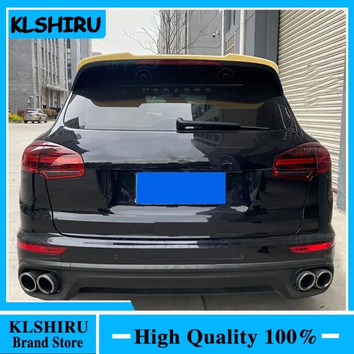 Vehicle Parts Accessories ABS Plastic Rear Roof Spoilers Trunk Wing For Porsche Cayenne 958 92A 201