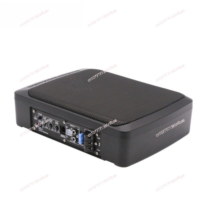 Car subwoofer aluminum alloy 12V car seat under 6 * 8 inch ultra-thin car subwoofer
