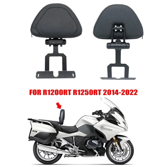 Motorcycle Driver Backrest Cushion Adjustable Backrest For BMW R1200RT R1250RT R1200 RT 1200RT R 12