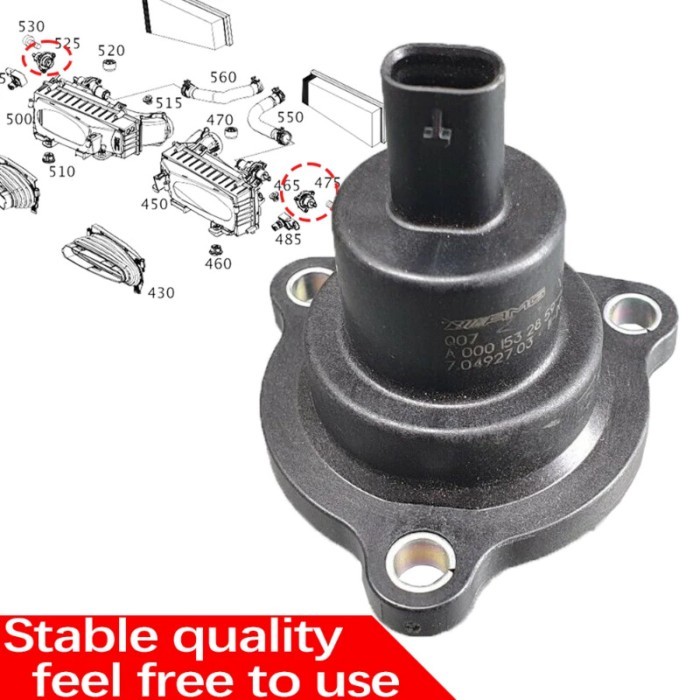 A0001532859 GLE63 AMG GLS600 E63 S63 Supercharger switching valve DAMPING AIR FILTER Solenoid valve