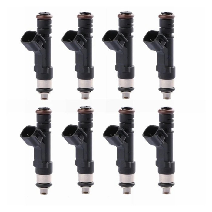 8PCS Fuel Injectors For Ford F-150 Ford F-250 Super Duty E-250 Expedition 5.4L High Impedance Nozzl