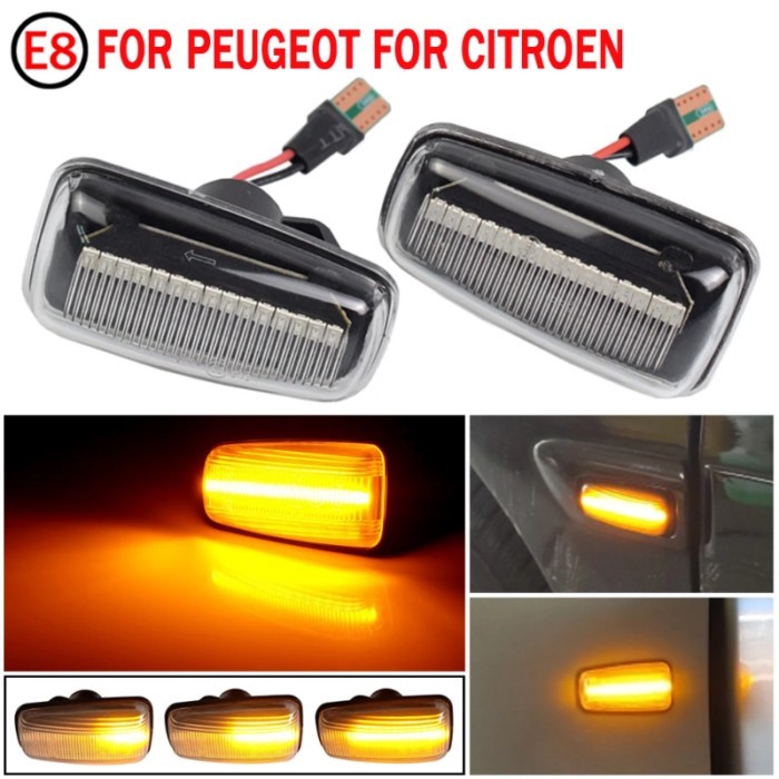 For Citroen Berlingo Jumpy Saxo Xantia Xm ZX Peugeot 106 306 406 806 EXPERT PARTNER Dynamic LED Sid
