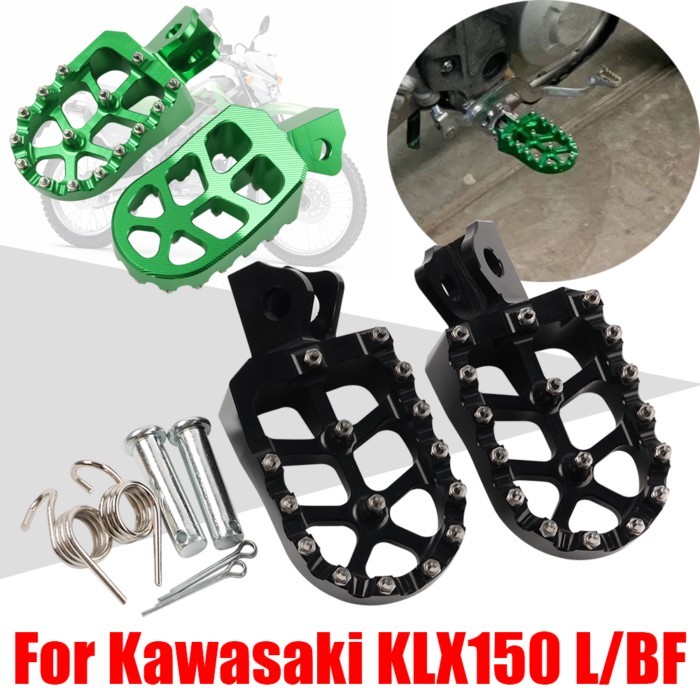 For Kawasaki KLX150L KLX150BF KLX150 KLX 150 L BF KLX 150L 150BF Motorcycle Accessories Footrest Fo