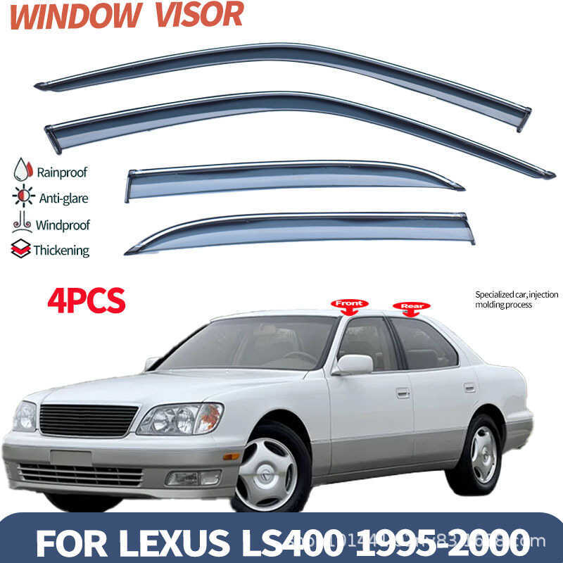 เหมาะสําหรับ Lexus LS460 Window Rainshield ที่บังแดด Lexus LS430 ที่บังแดดหน้าต่าง
