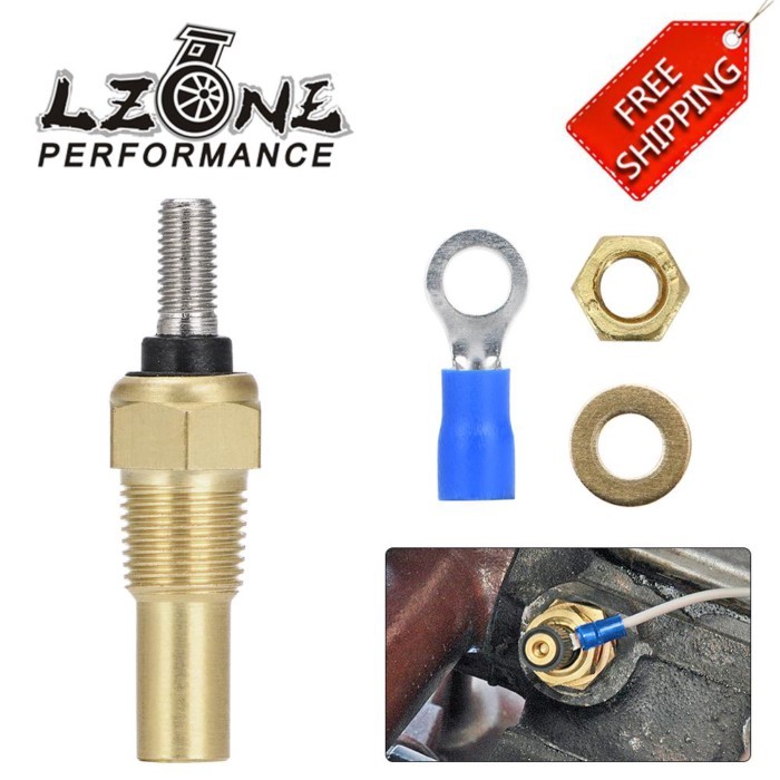 FREE SHIPPING - 12V 1/8 NPT Racing Car Oil Temp Sensor Water temperature Sensor Water Temp Sensor G