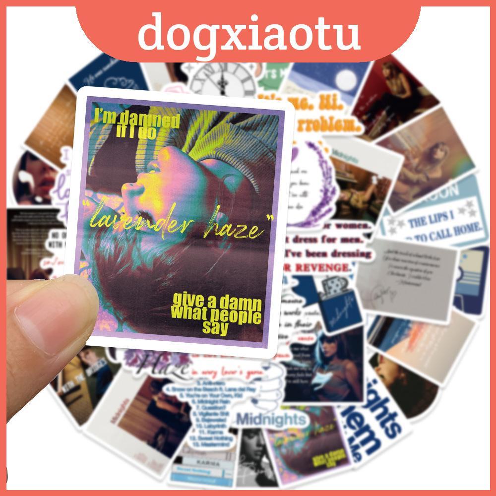 Taylor Swift Unique Midnights สติ๊กเกอร์ 50 ชิ้นเหมาะสําหรับโน๊ตบุ๊คกีต้าร์