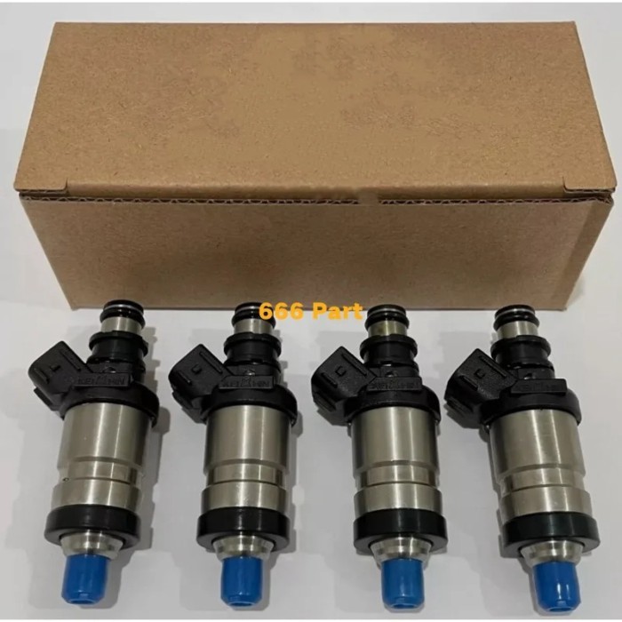 4PCS Fuel Injectors Fits for 06164P2J000 Honda Civic 1.6L 1996-2000 06164-P2J-000