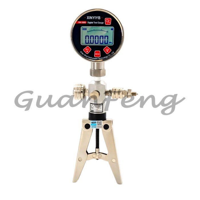 20Bar Portable Handheld Pressure Calibration Pump with Precision Digital Pressure Gauge 0~20Bar